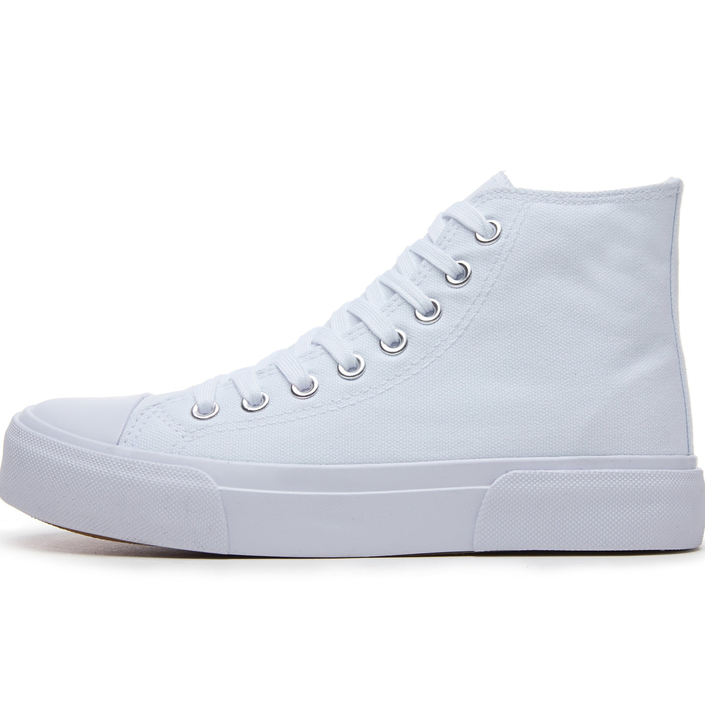 Amber | Hoge canvas sneakers met veters