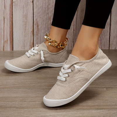 Sofie | Effen dames sneakers voor buiten