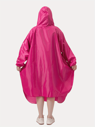 Niels | Waterdichte unisex regenpancho met capuchon