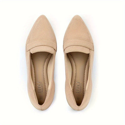 Joyce | Stylish nude color women's mules