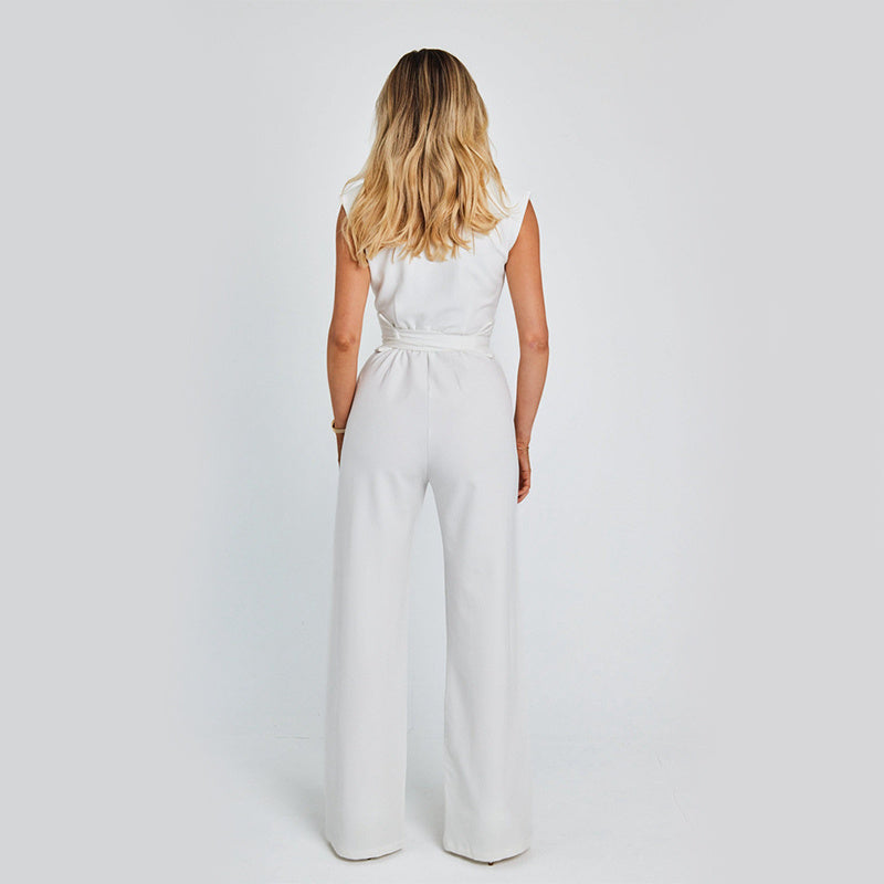 Elegant Sleeveless Jumpsuit