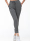 Emma | Comfortabele zwarte sportieve damesbroek met hoge taille