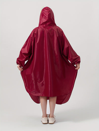 Niels | Waterdichte unisex regenpancho met capuchon