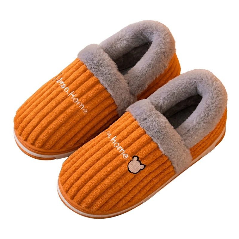 Mila | Warme dames pantoffels met dikke voering・Compact en comfortabel