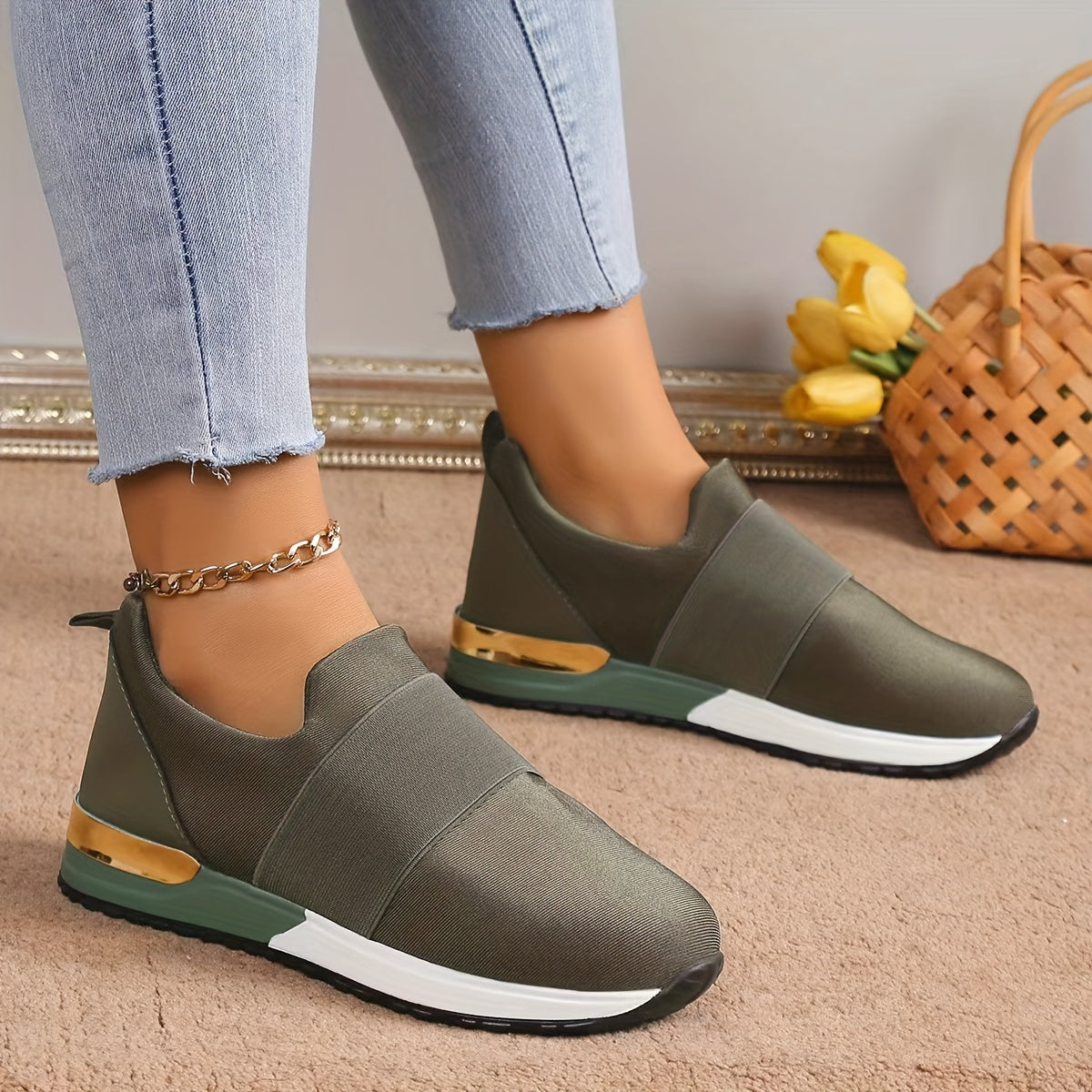 Joyce | Women's casual slip-on sneakers