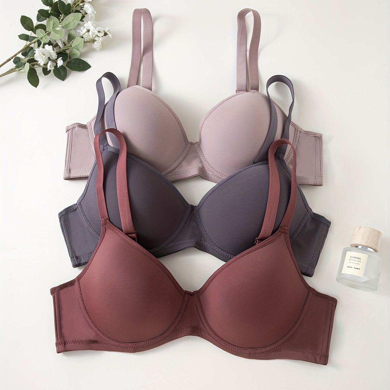 Nina | 3-delige naadloze anti-verslapping push-up bh