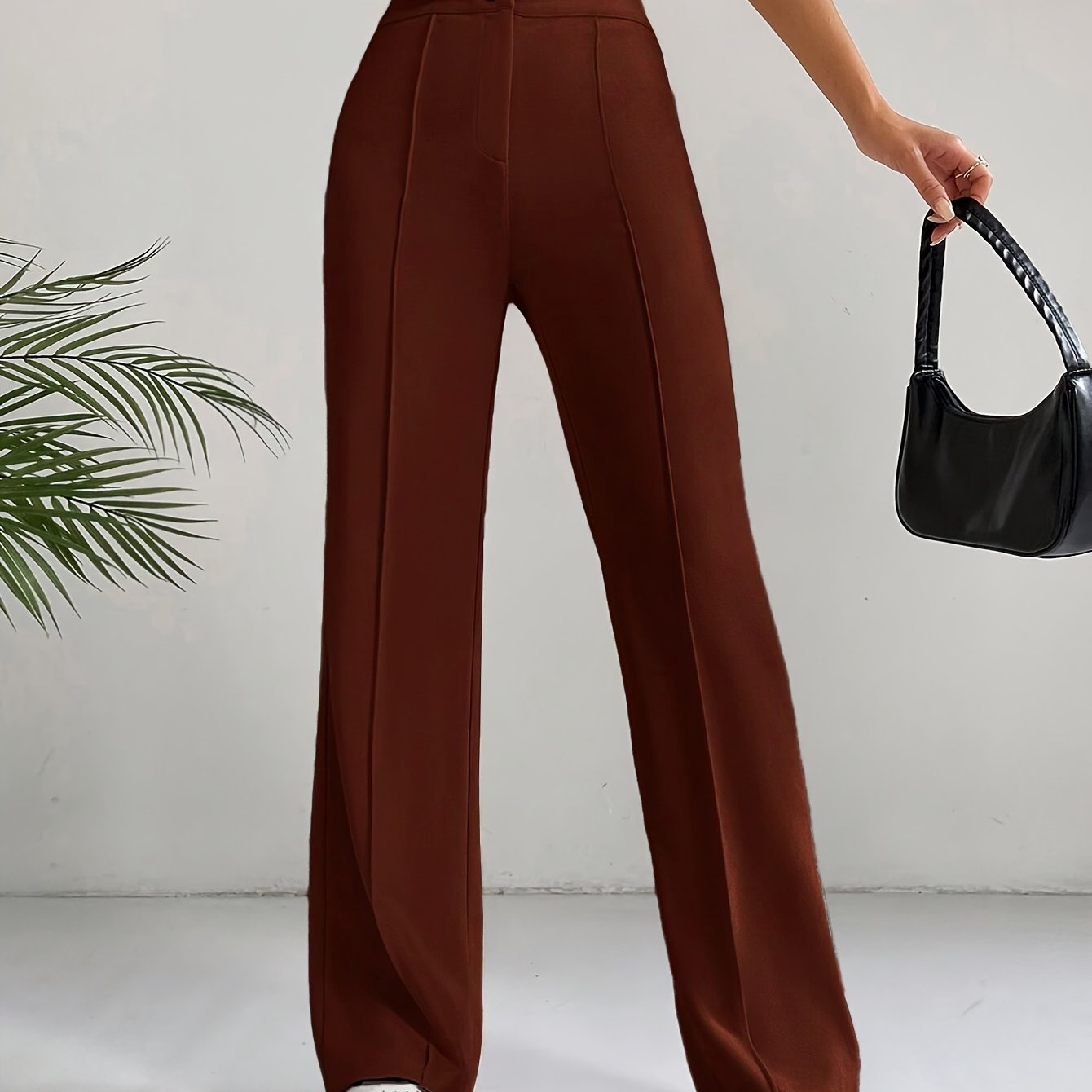 Elin | Stylish high-waisted slim trousers