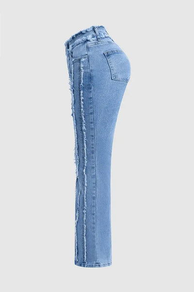Veronina - Chic Flanellen Jeans voor Vrouwen