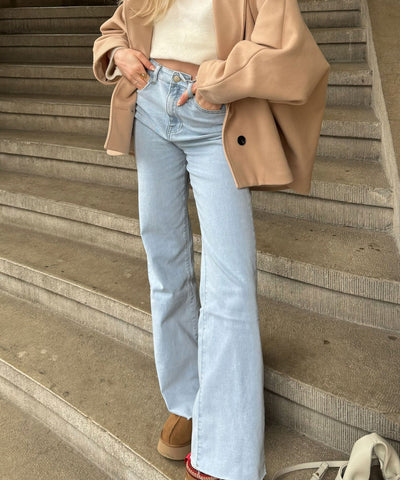 Wyeth - Wijde Broekspijp Jeans