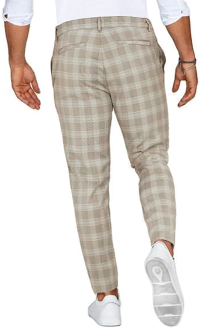 Floris – Checked Trousers for Men