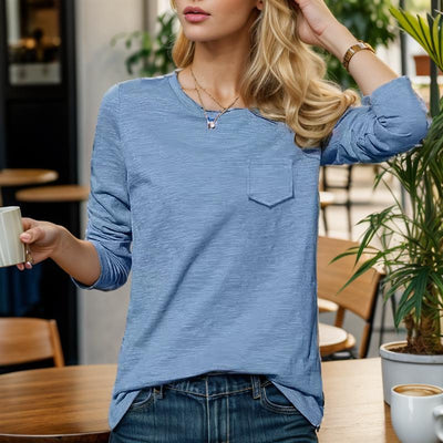 Knusse Lange Mouw Overhemd Voor Herfst Voor Vrouwen | Perfect voor alle seizoenen