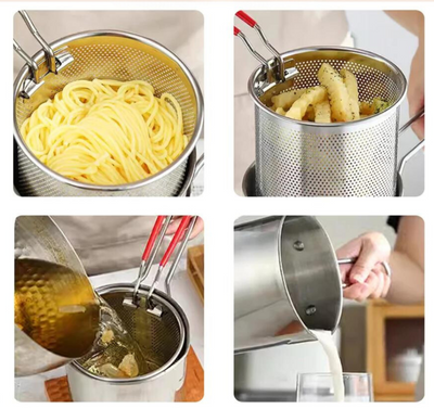 CookPro - Compacte friteuseset met oliebesparende pasta