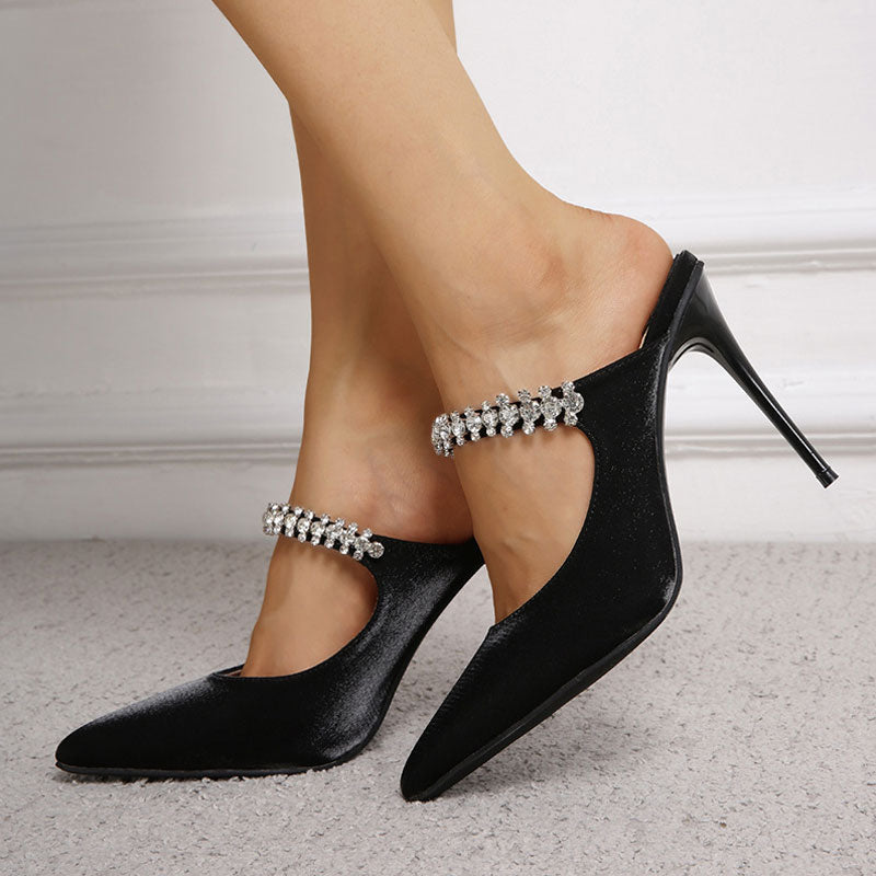 Harper - Elegant satin pumps