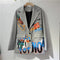 Haily - Cool Blazer with Text for Women
