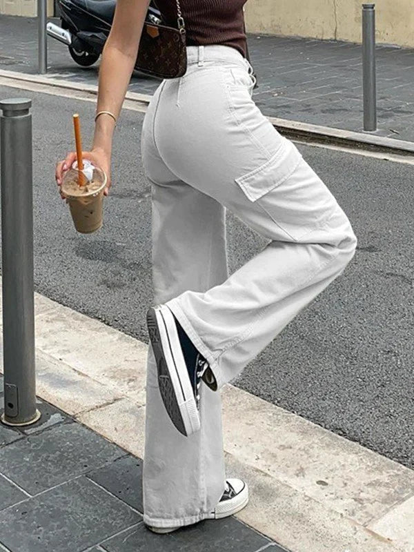 Nalua - Casual Cargo Broek voor Vrouwen