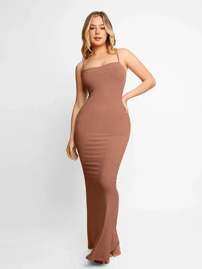 Hadiya - Elegante Lange Shapewear Jurk voor Vrouwen met Volledige Ondersteuning