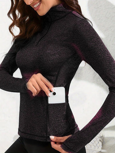 Elin | Cycling sweater with long sleeves and thumbholes