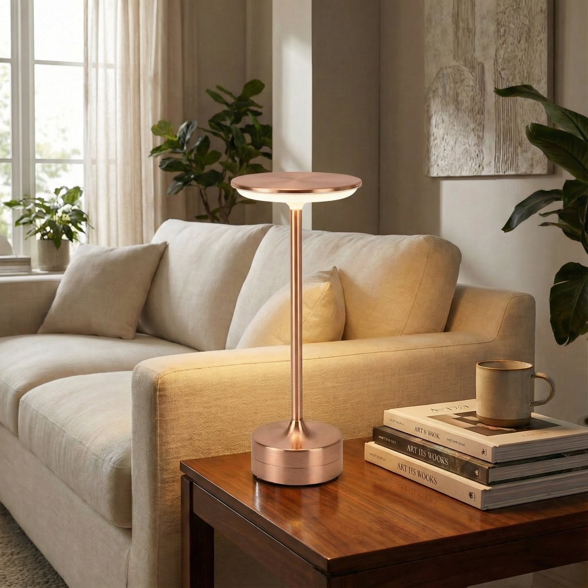 Chromea - Cordless Touch Rechargeable LED Table Lamp