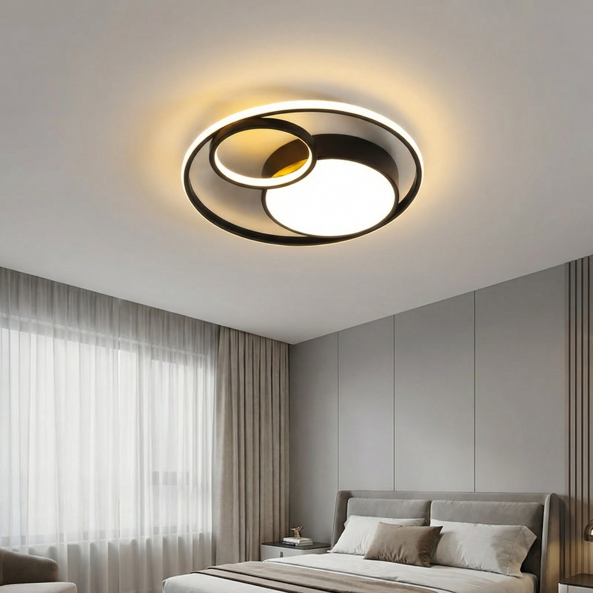 Gourvian – Black Gourd LED Ceiling Light