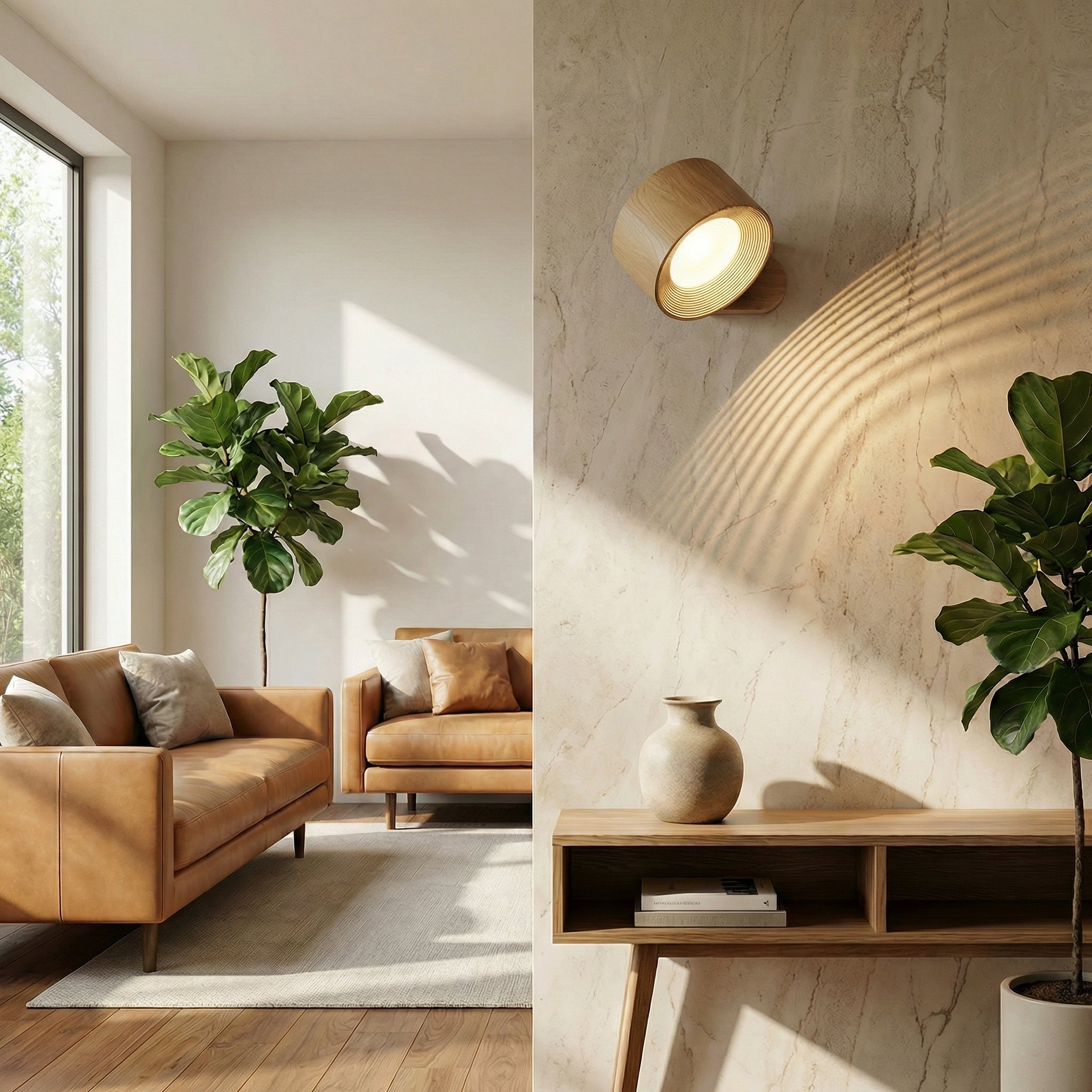 Neliora - 360 Rotating Magnetic LED Wall Lamp