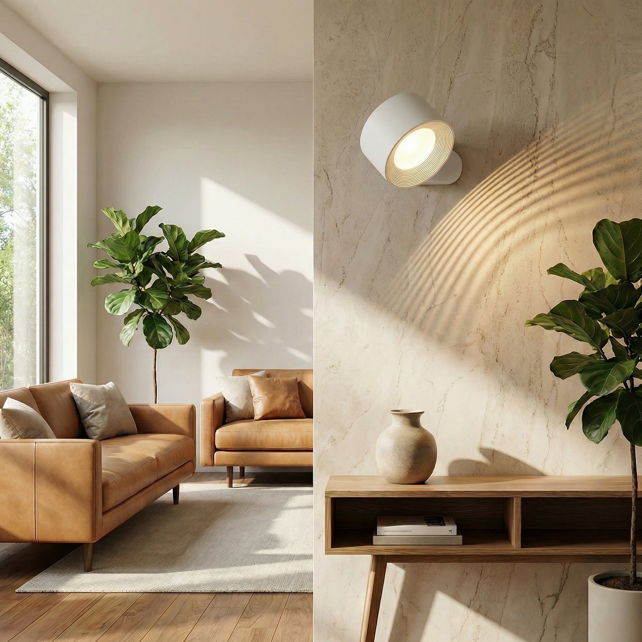 Neliora - 360 Rotating Magnetic LED Wall Lamp