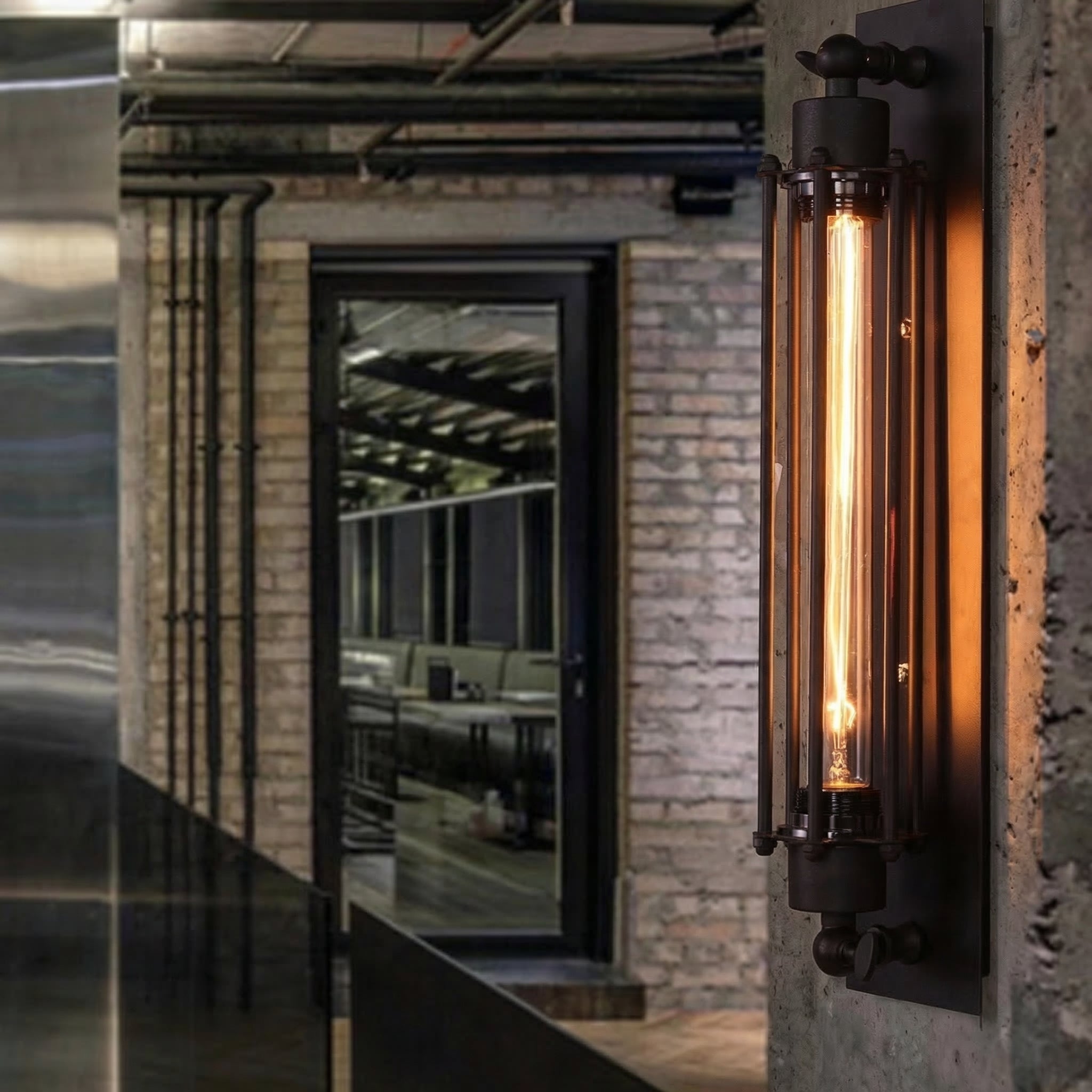Belmora – Iron Cage LED Wall Lamp
