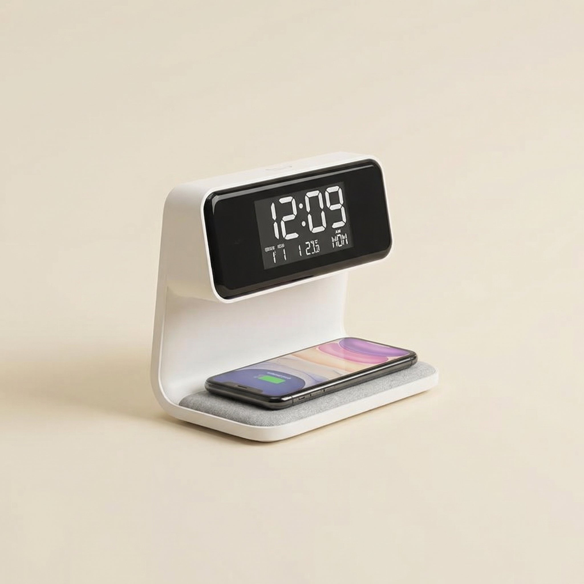 Nyxen - 3 In 1 Smart Alarm Clock Night Light Wireless Charging