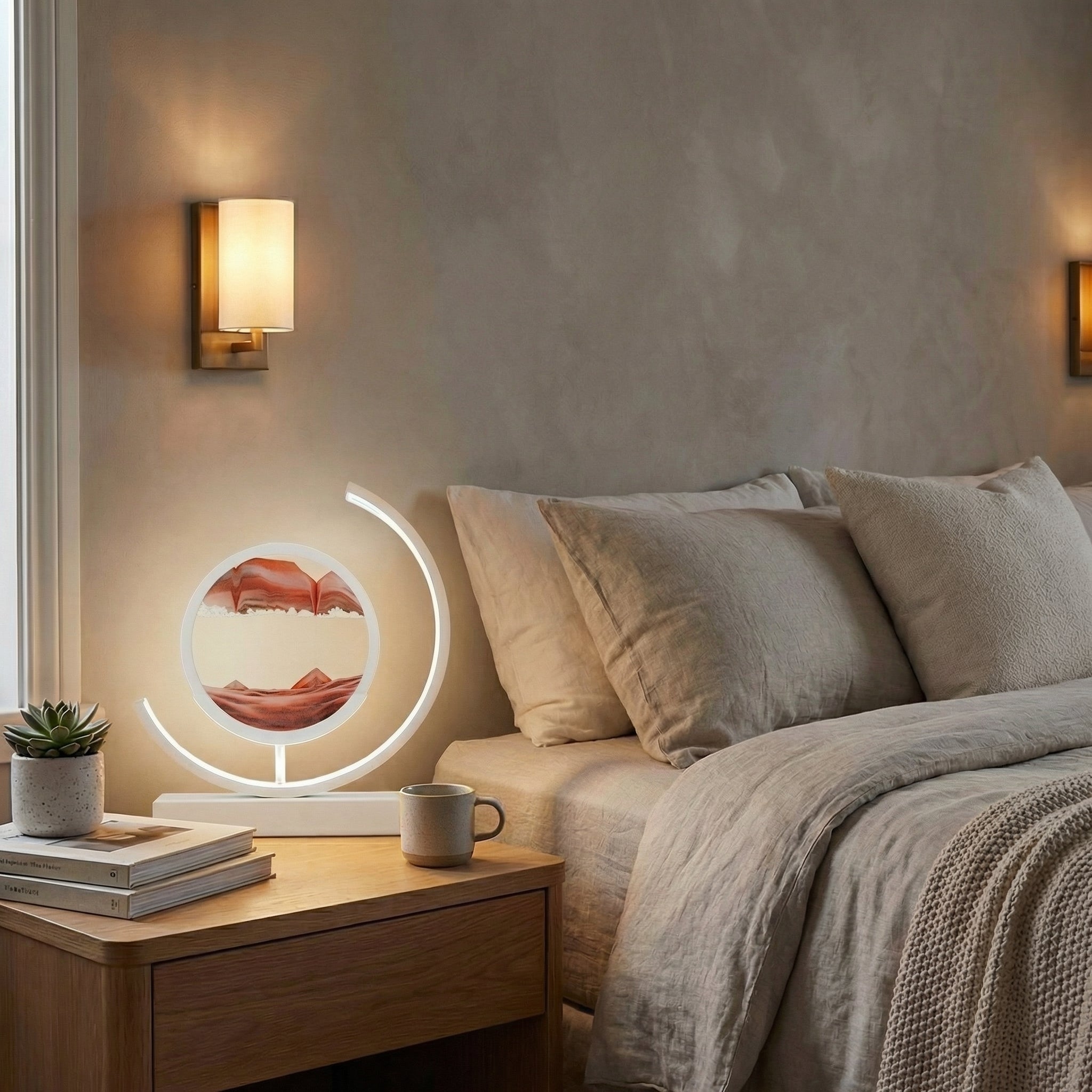 Virelith - 3D Quicksand Art Table Lamp