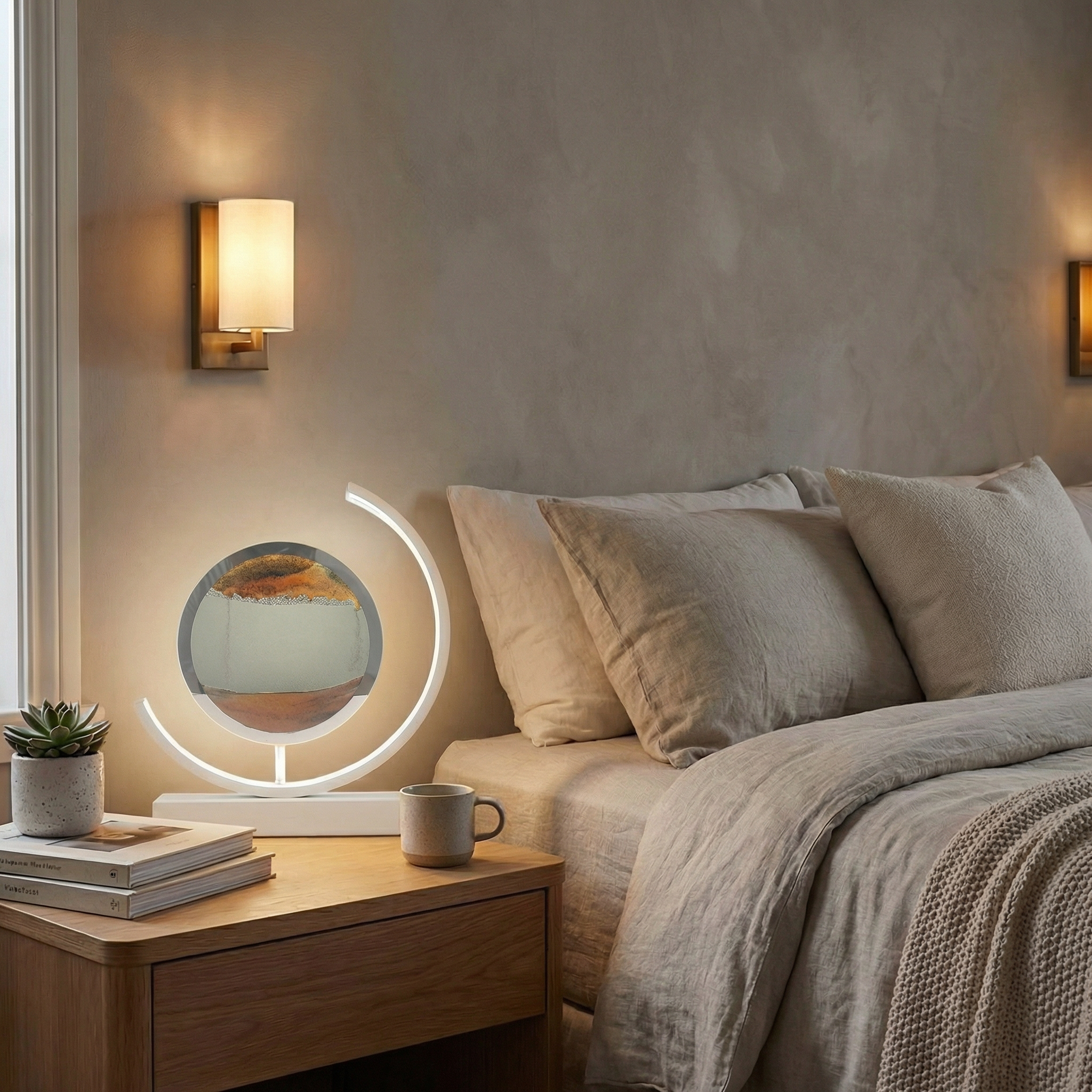 Virelith - 3D Quicksand Art Table Lamp