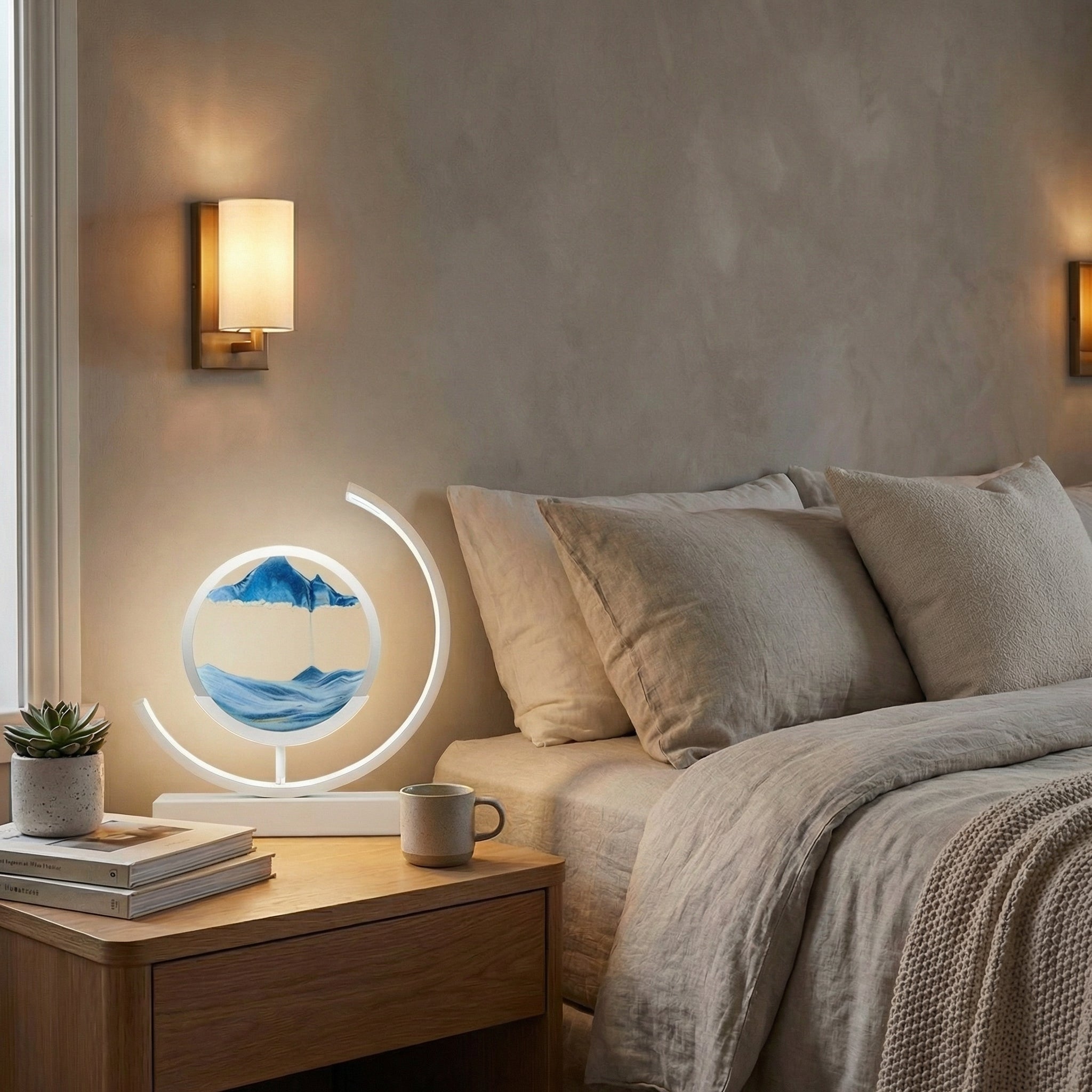 Virelith - 3D Quicksand Art Table Lamp
