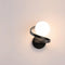Spiravon – Black Spiral Glass Wall Lamp
