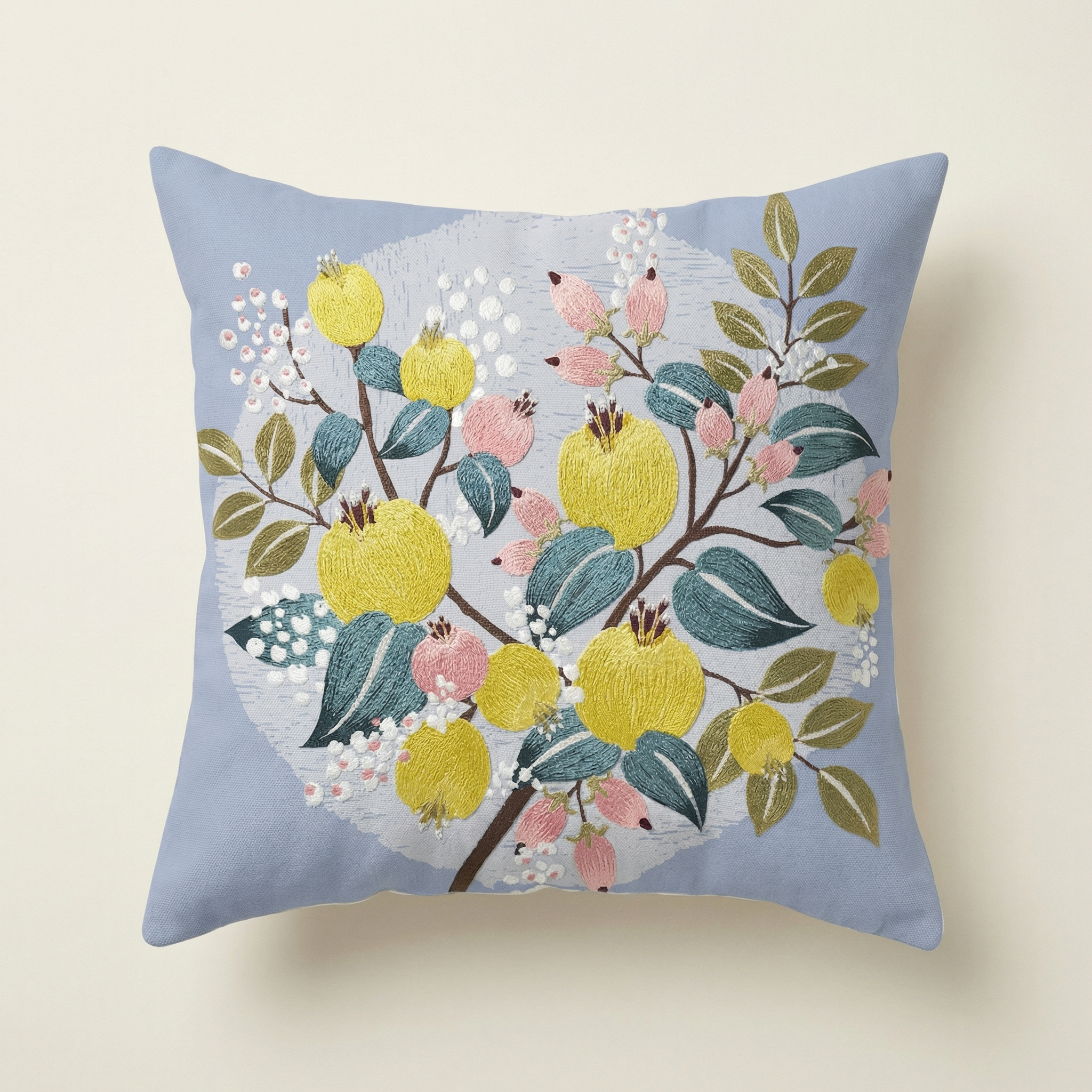 Ritzen - Blue Botanical Cushion Cover