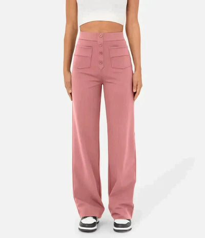 Jael - Casual High-Waisted Pants