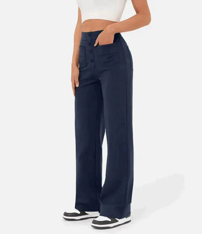 Elvire - Elastic Casual Pants | Stylish &amp; Comfortable