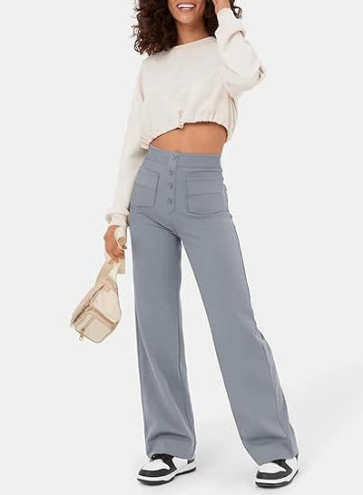 Jael - Casual High-Waisted Pants