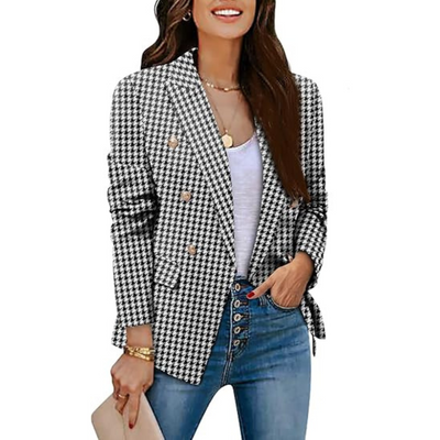 Eleadora - Elegant Knotted Blazer for Women