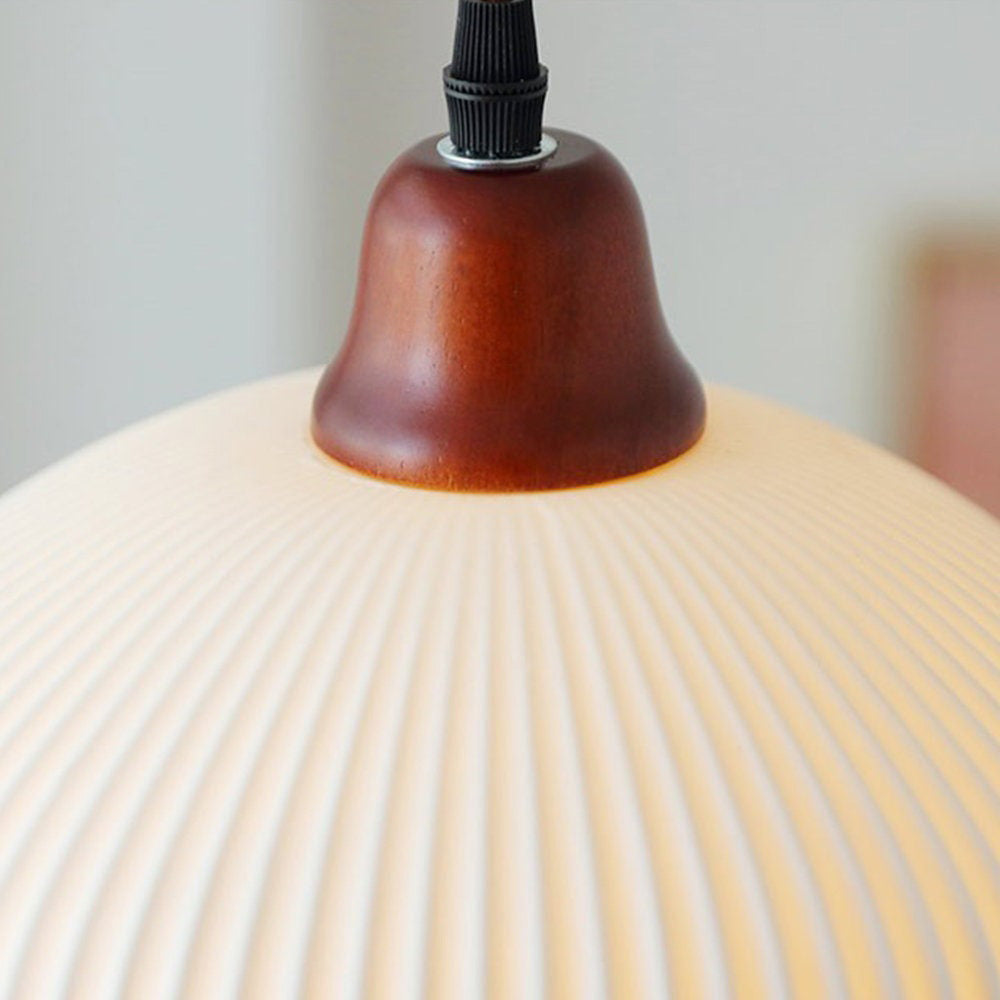 Cendian - Nordic Vintage Ceramic White Pendant Light Dining Room