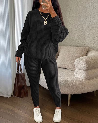 Chalroth - Casual Textuur Outfit voor Vrouwen