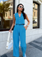 Nina – Tweedelige Set met Cropped Blazer voor Dames