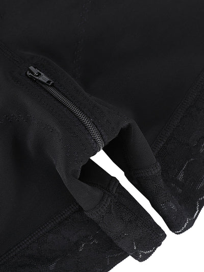 Daffodil - Bloemenkant Hoge Taille Shaping Shorts