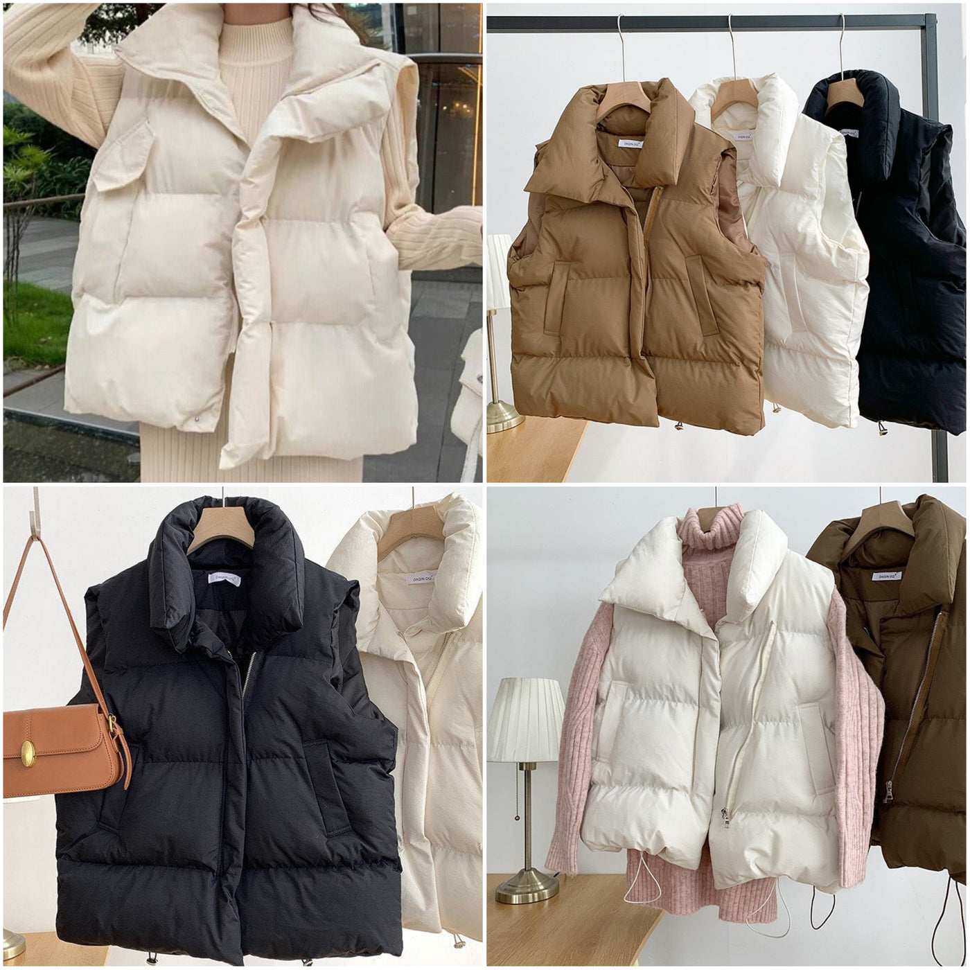 Pamora-mode | Comfortabel gewatteerd vest