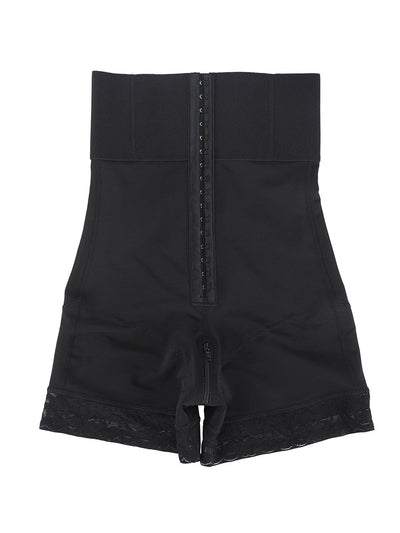 Daffodil - Bloemenkant Hoge Taille Shaping Shorts