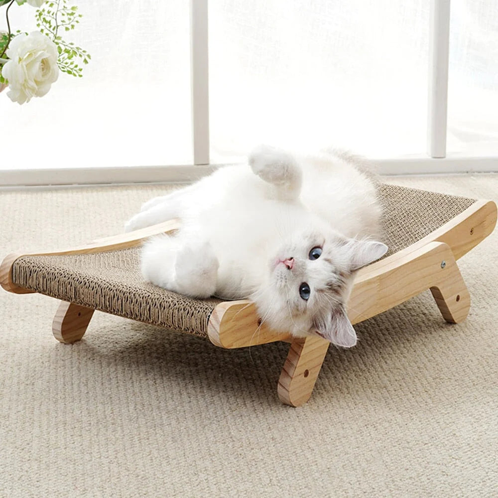 Dé 3-in-1 Krabpaal en Ligstoel voor Katten - ClawLounge