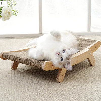 Dé 3-in-1 Krabpaal en Ligstoel voor Katten - ClawLounge
