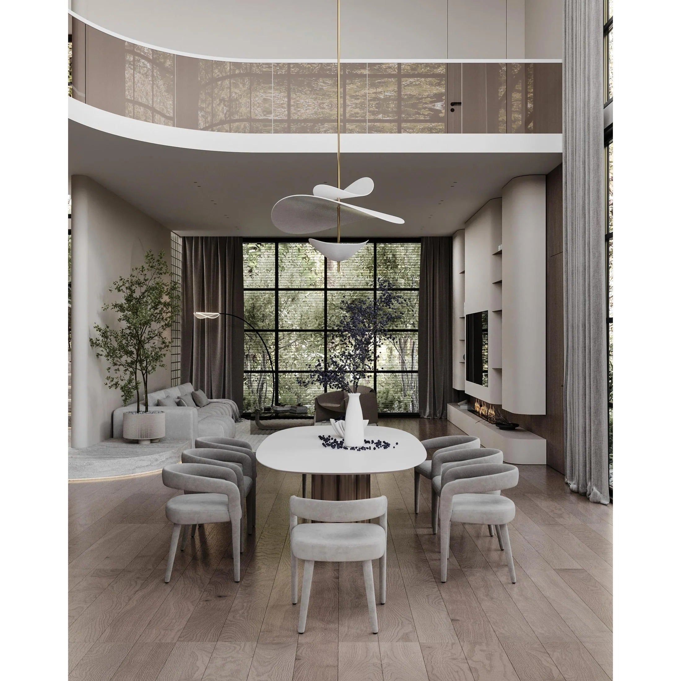 Unorara - Nordic Floating Metal Pendant Lamp