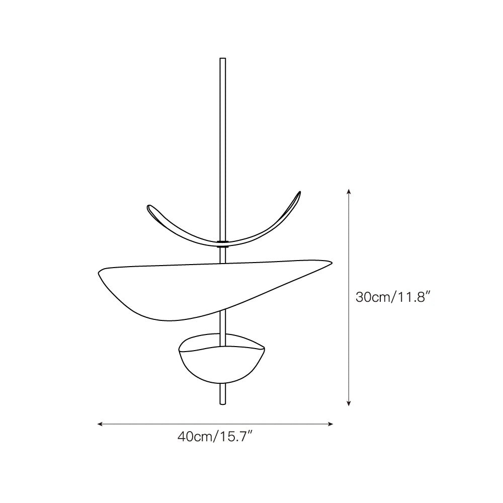 Unorara - Nordic Floating Metal Pendant Lamp