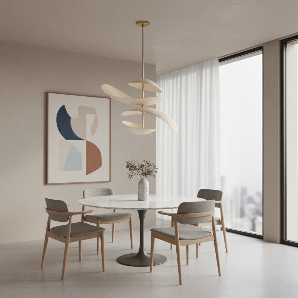 Unorara - Nordic Floating Metal Pendant Lamp