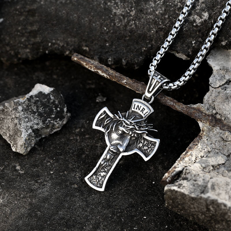 "INRI Devotio" – Katholiek Kruishanger – Geloof & Bescherming