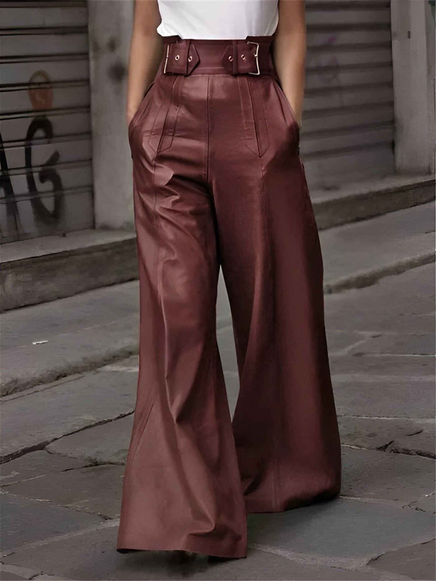 Broek met wijde pijpen voor dames | Perfect voor alle seizoenen