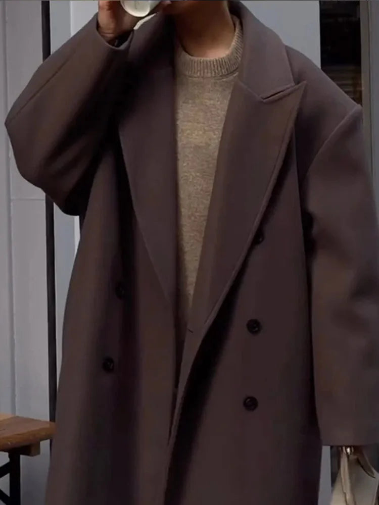 Noëlle - Oversized mantel jas